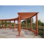 wpc pergola/wpc garden pergola/wpc pavilion/wpc garden pavilion/pwc pergola/wood plastic composite pergola