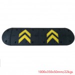 Road Safety Any Sizes High Reflective Rubber Speed Bumps /Speed Hump  