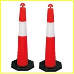 PVC cone/Plastic Cone/Delineator Post /Delineator Cone/Traffic Bollard /T Top Temporary Bollard
